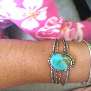 Turquoise Sterling Silver Cuff